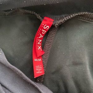 Spanx Maternity Faux leather leggings!